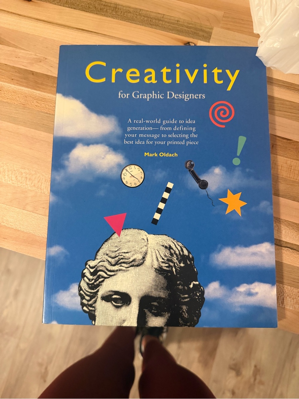 Creativity for Graphic Designers by Mark Oldach - Blue Cover